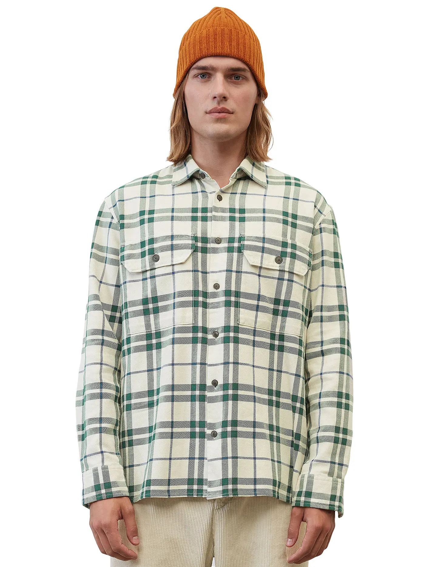 MARC O'POLO | Overshirt Relaxed Fit | grün